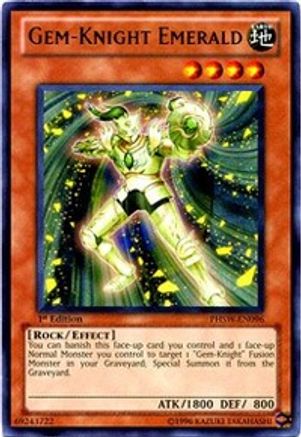 Gem-Knight Emerald (PHSW-EN096) - Photon Shockwave Unlimited