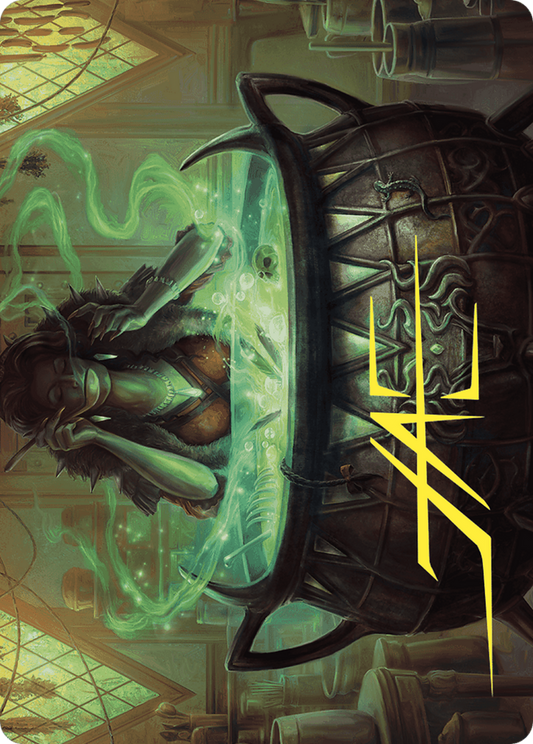 Agatha's Soul Cauldron // Agatha's Soul Cauldron (AWOE-042) - Wilds of Eldraine Art Series (Borderless)