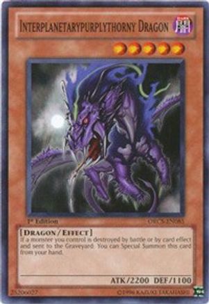 Interplanetarypurplythorny Dragon (ORCS-EN085) - Order of Chaos Unlimited