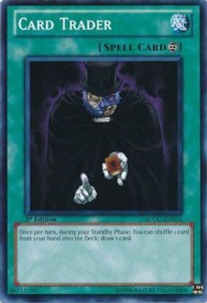 Card Trader (SDDC-EN033) - Structure Deck: Dragons Collide 1st Edition