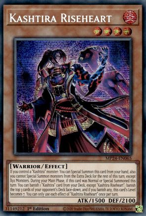 Kashtira Riseheart (MP24-EN065) - 25th Anniversary Tin: Dueling Mirrors 1st Edition