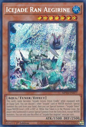 Icejade Ran Aegirine (MP24-EN077) - 25th Anniversary Tin: Dueling Mirrors 1st Edition