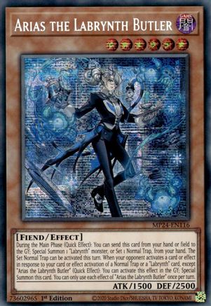 Arias the Labrynth Butler (MP24-EN116) - 25th Anniversary Tin: Dueling Mirrors 1st Edition
