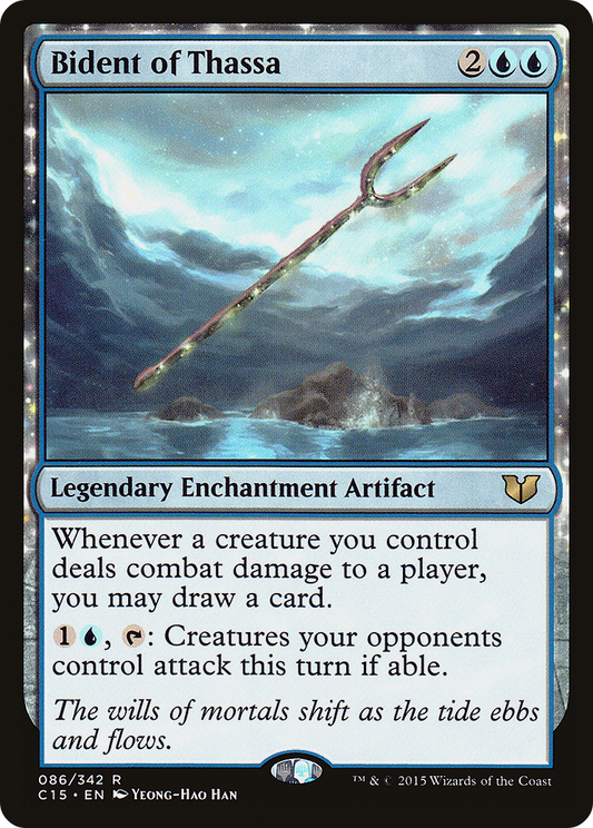 Bident of Thassa (C15-086) - Commander 2015: (enchantment)