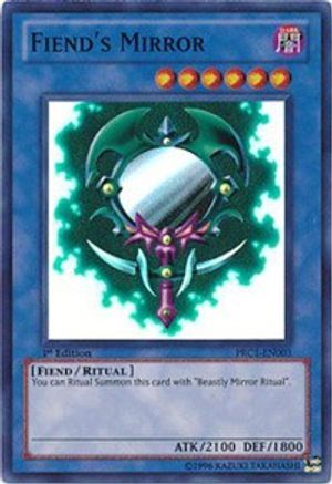 Fiend's Mirror (PRC1-EN003) - 2012 Premium Collection Tin 1st Edition