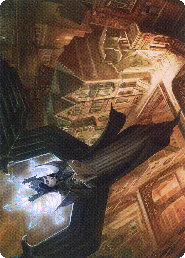 Angelic Sleuth // Angelic Sleuth (ASNC-048) - New Capenna Art Series (Borderless) Foil