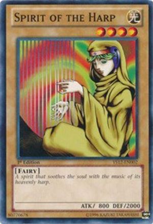 Spirit of the Harp (YS12-EN002) - Starter Deck: Xyz Symphony 1st Edition
