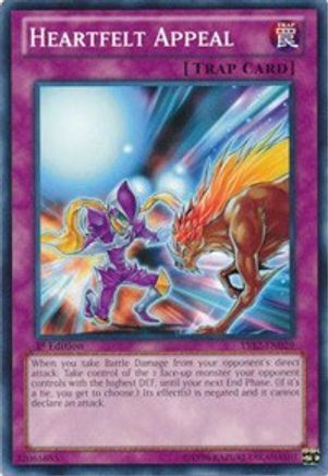 Heartfelt Appeal (YS12-EN029) - Starter Deck: Xyz Symphony 1st Edition
