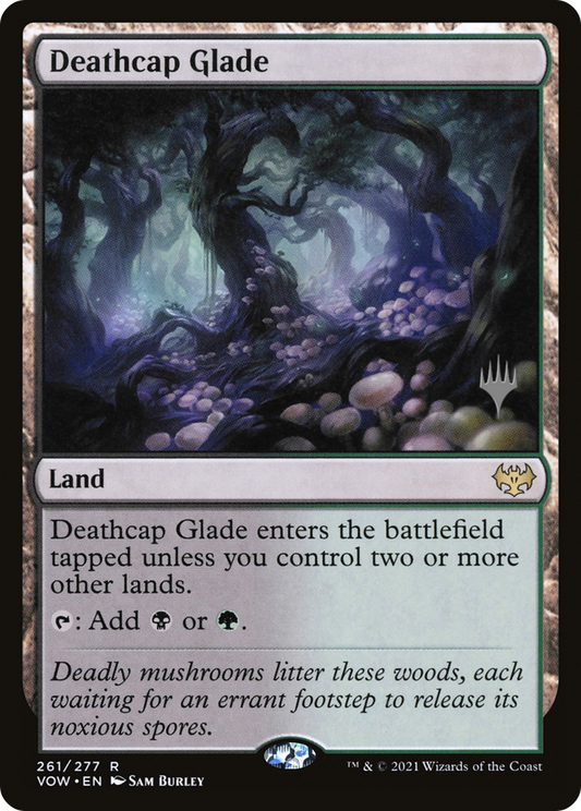 Deathcap Glade (PPDMU-261P) - Innistrad: Crimson Vow Promos