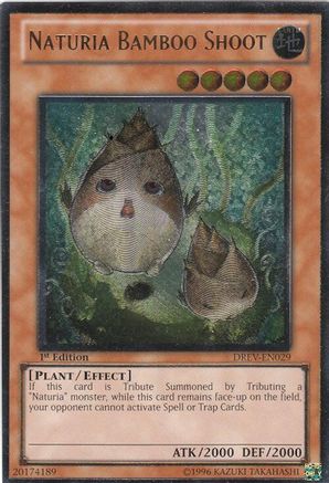 Naturia Bamboo Shoot (UTR) (DREV-EN029) - Duelist Revolution 1st Edition