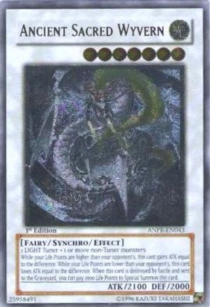 Ancient Sacred Wyvern (UTR) (ANPR-EN043) - Ancient Prophecy 1st Edition