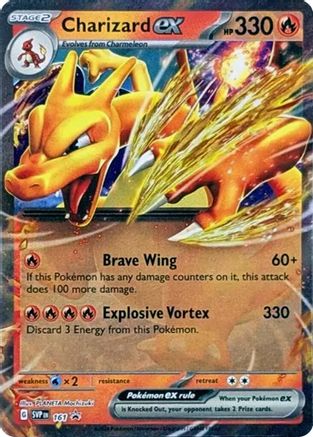 Charizard ex 161  - Holofoil SV Scarlet & Violet Promo Cards - Promo