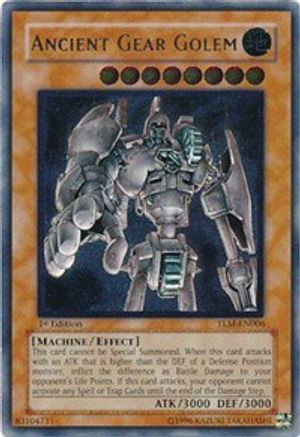 Ancient Gear Golem (UTR) (TLM-EN006) - The Lost Millennium Unlimited