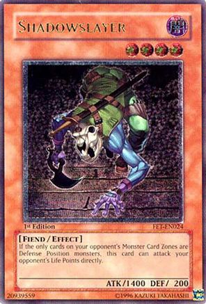 Shadowslayer (UTR) (FET-EN024) - Flaming Eternity Unlimited