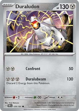 Duraludon 129/191  SV08 Surging Sparks - Common