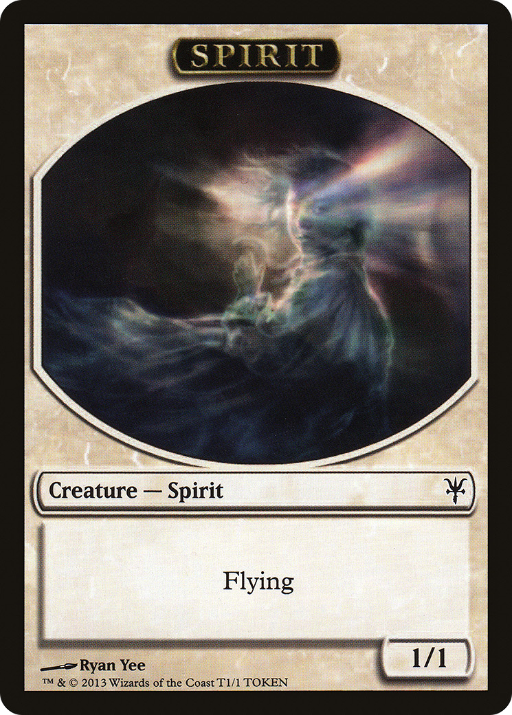 Spirit (DDK-001) - Duel Decks: Sorin vs. Tibalt Tokens
