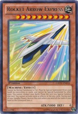 Rocket Arrow Express (GAOV-EN016) - Galactic Overlord 1st Edition