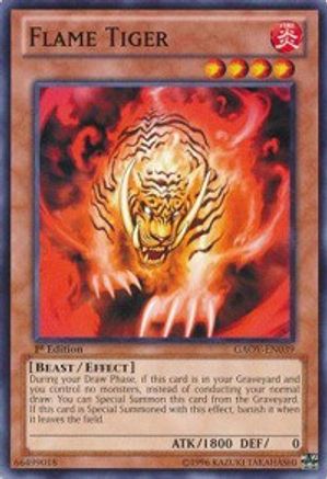 Flame Tiger (GAOV-EN039) - Galactic Overlord 1st Edition