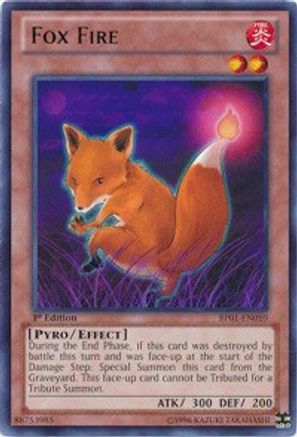 Fox Fire (BP01-EN010) - Battle Pack: Epic Dawn 1st Edition