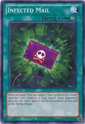 Infected Mail (BP01-EN085) - Battle Pack: Epic Dawn 1st Edition