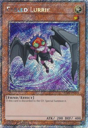 Fabled Lurrie (Platinum Secret Rare) (RA03-EN003) - Quarter Century Bonanza 1st Edition