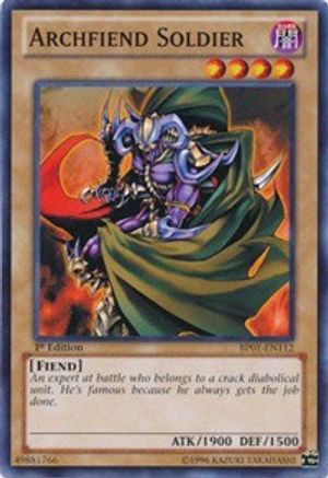 Archfiend Soldier (BP01-EN112) - Battle Pack: Epic Dawn Unlimited