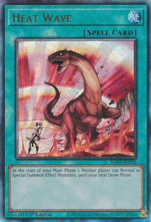 Heat Wave (PUR) (RA03-EN058) - Quarter Century Bonanza 1st Edition