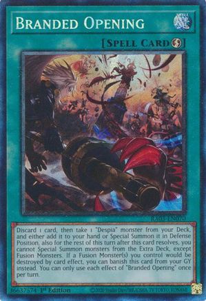 Branded Opening (PCR) (RA03-EN070) - Quarter Century Bonanza 1st Edition