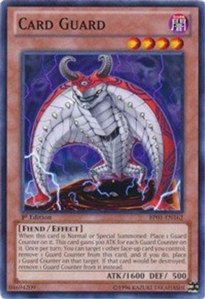 Card Guard (BP01-EN162) - Battle Pack: Epic Dawn 1st Edition