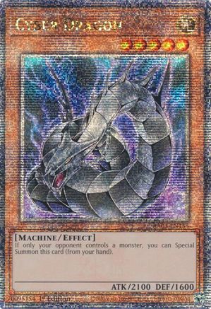 Cyber Dragon (Quarter Century Secret Rare) (RA03-EN155) - Quarter Century Bonanza 1st Edition