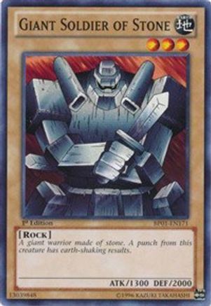 Giant Soldier of Stone (BP01-EN171) - Battle Pack: Epic Dawn 1st Edition