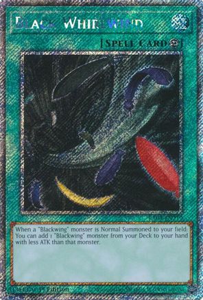 Black Whirlwind (Platinum Secret Rare) (RA03-EN219) - Quarter Century Bonanza 1st Edition