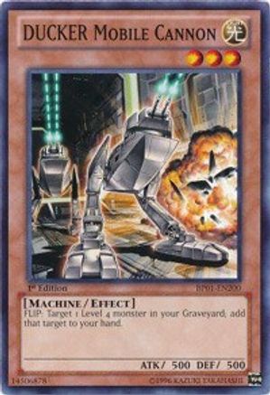 DUCKER Mobile Cannon (BP01-EN200) - Battle Pack: Epic Dawn 1st Edition