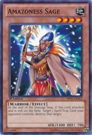 Amazoness Sage (BP01-EN212) - Battle Pack: Epic Dawn 1st Edition