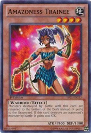 Amazoness Trainee (BP01-EN213) - Battle Pack: Epic Dawn 1st Edition