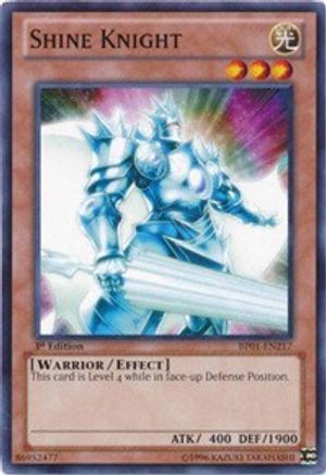 Shine Knight (BP01-EN217) - Battle Pack: Epic Dawn 1st Edition