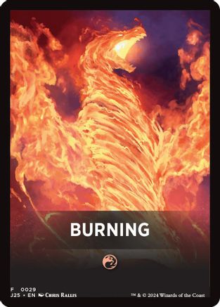 Burning Theme Card (J25-029) - Foundations Jumpstart