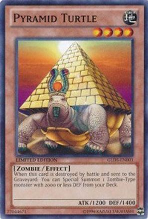 Pyramid Turtle (GLD5-EN003) - Gold Series: Haunted Mine Limited