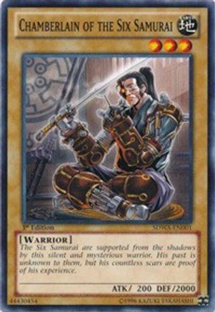Chamberlain of the Six Samurai (SDWA-EN001) - Structure Deck: Samurai Warlords 1st Edition