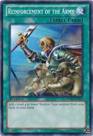 Reinforcement of the Army (SDWA-EN025) - Structure Deck: Samurai Warlords 1st Edition
