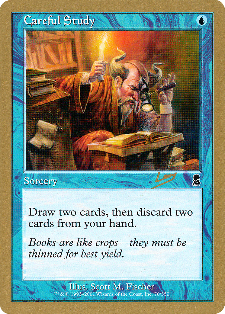 Careful Study (WCD-RL70) - World Championship Decks 2002