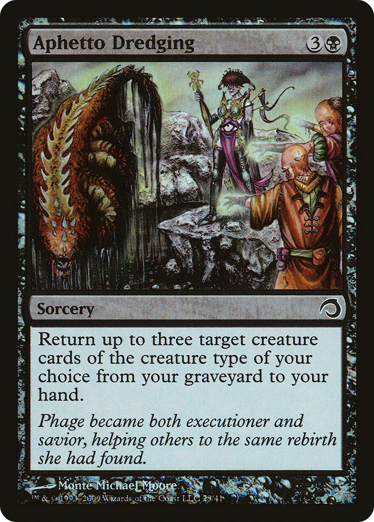 Aphetto Dredging (PDS-028) - Premium Deck Series: Slivers Foil