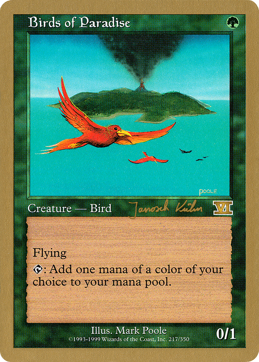 Birds of Paradise (WCD-JK217) - World Championship Decks 2000