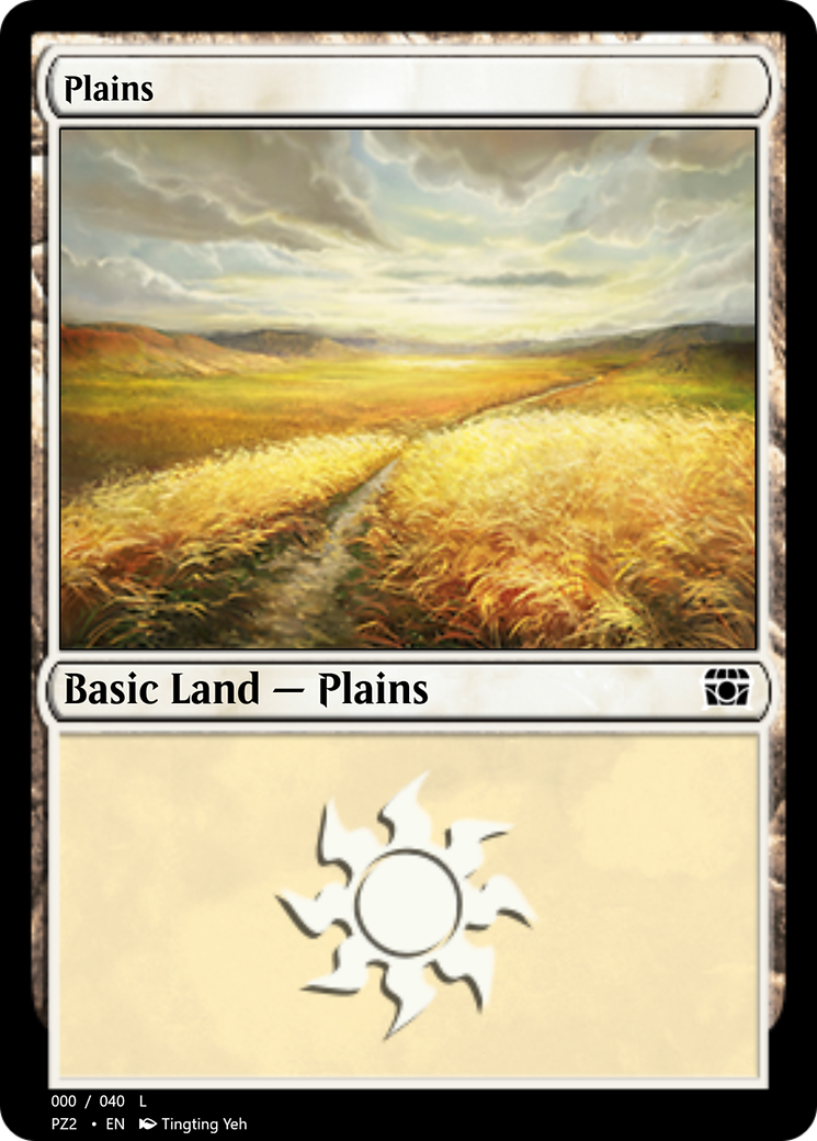 Plains (PZ2-70801) - Treasure Chest Foil