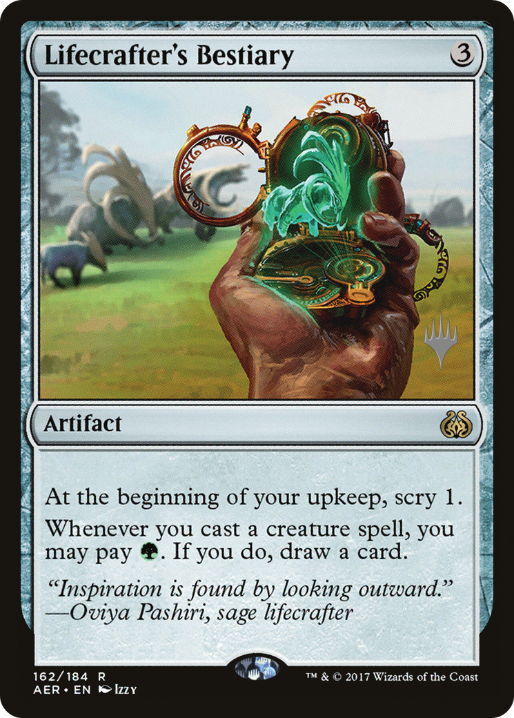 Lifecrafter's Bestiary (PPIKO-162) - Aether Revolt Promos Foil