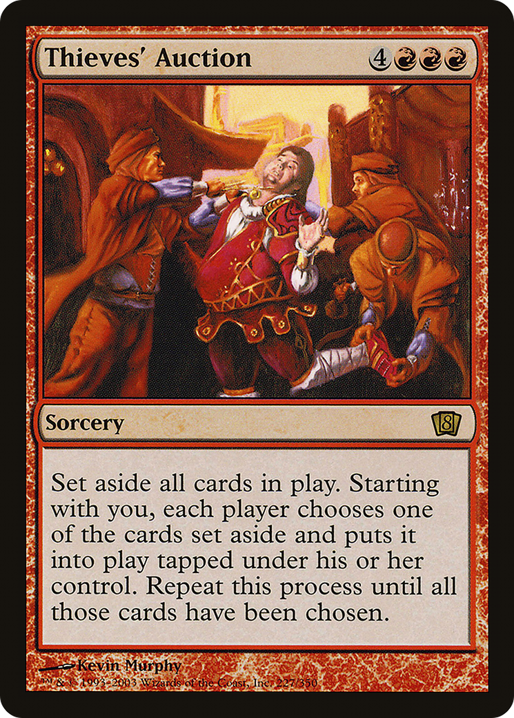 Thieves' Auction (8ED-227★) - Eighth Edition Foil