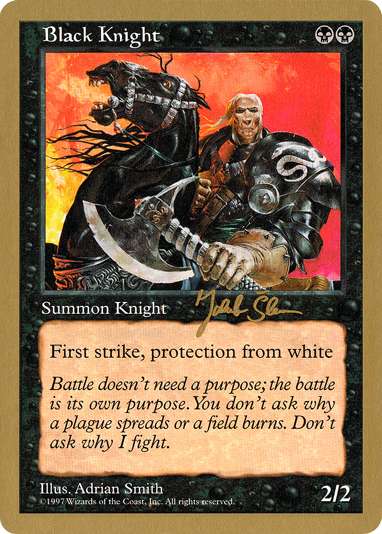 Black Knight (WCD-JS143) - World Championship Decks 1997