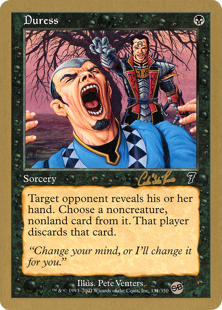 Duress (WCD-CR131SB) - World Championship Decks 2002
