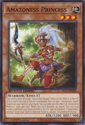 Amazoness Princess (SBC2-ENH09) - Speed Duel: Battle City Finals 1st Edition