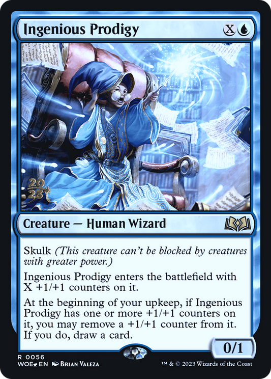 Ingenious Prodigy (PRE-56S) - Wilds of Eldraine Promos Foil